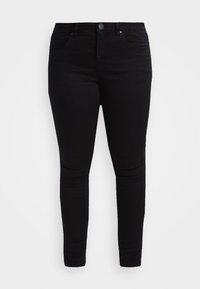 SUPER SLIM AMY JEANS MIT HOHER TAILLE - Uske traperice - black
