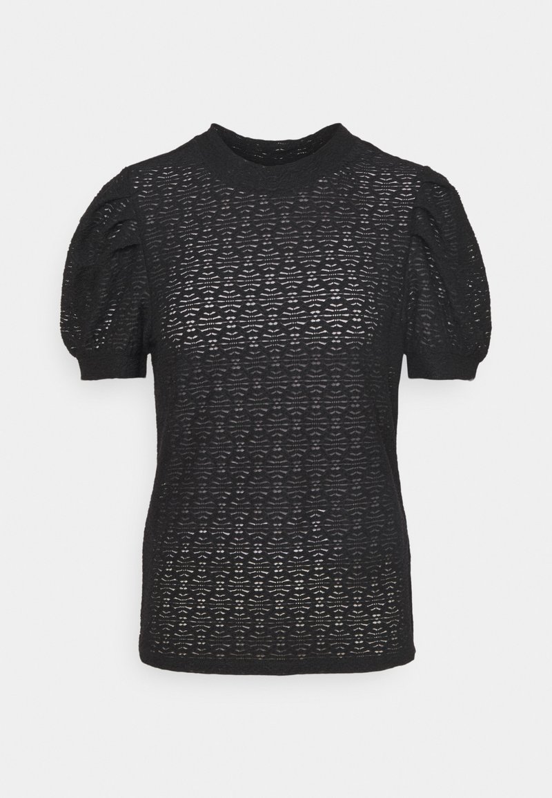 Pieces T-shirt print zwart