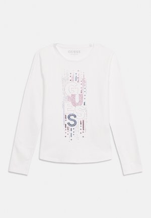 Guess, KIDS TEENS REGULAR - Maglietta a manica lunga - pure white