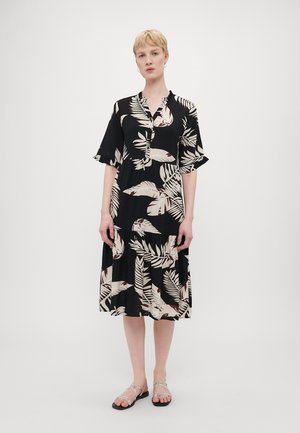 VMEASY 2/4 CALF DRESS - Paitamekko - black