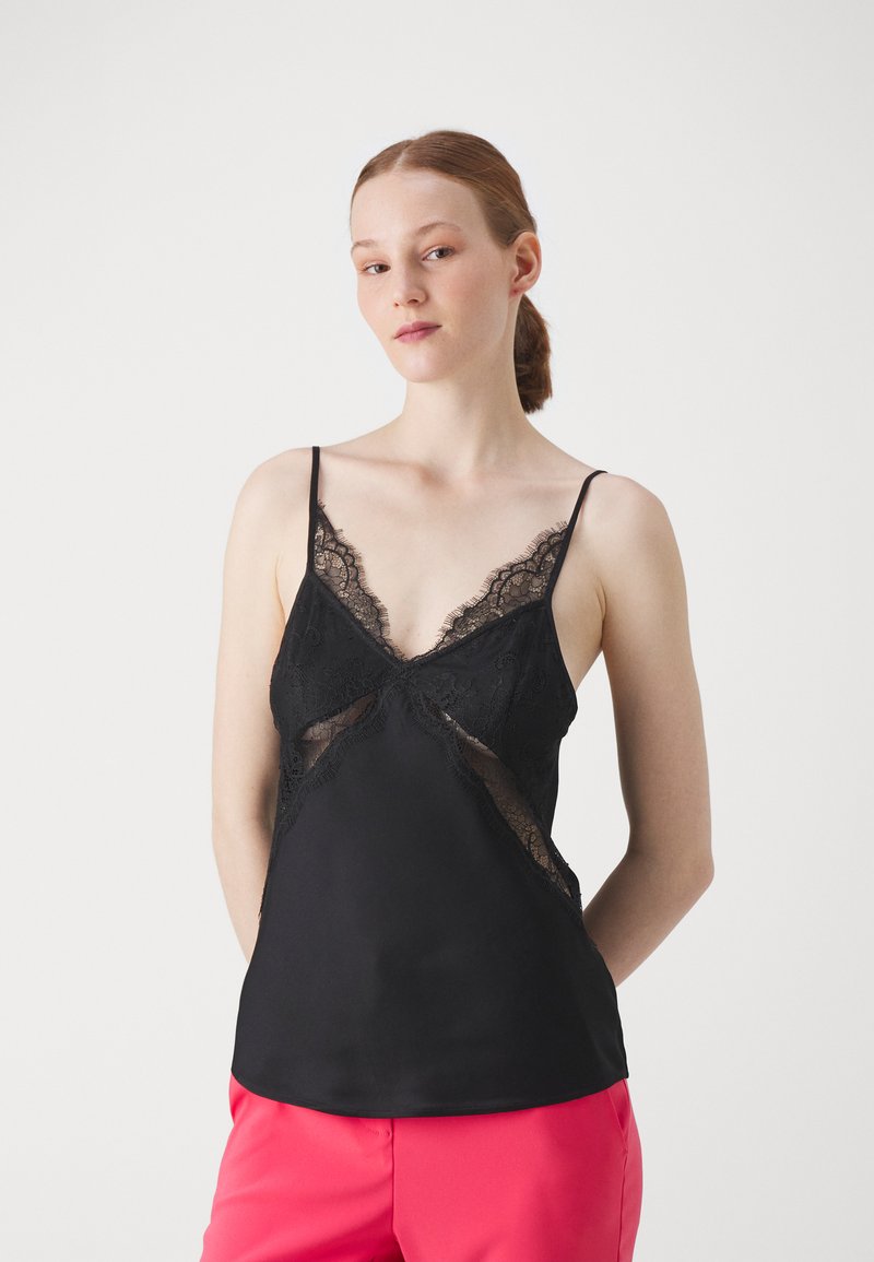 Top Patrizia Pepe Pour Femme Noir - Neuf Avec étiquettes