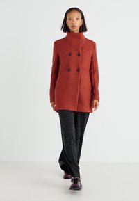 ONLY ONLNEWSOPHIA - Cappotto corto - roasted russet melange