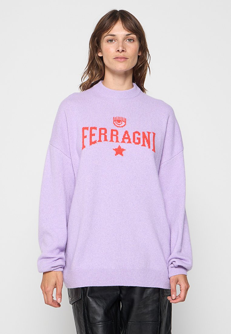 CHIARA FERRAGNI Trui paars