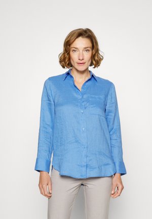 Button-down blouse - blue