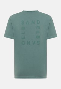 Elbsand KURZARM - Printtipaita - grün