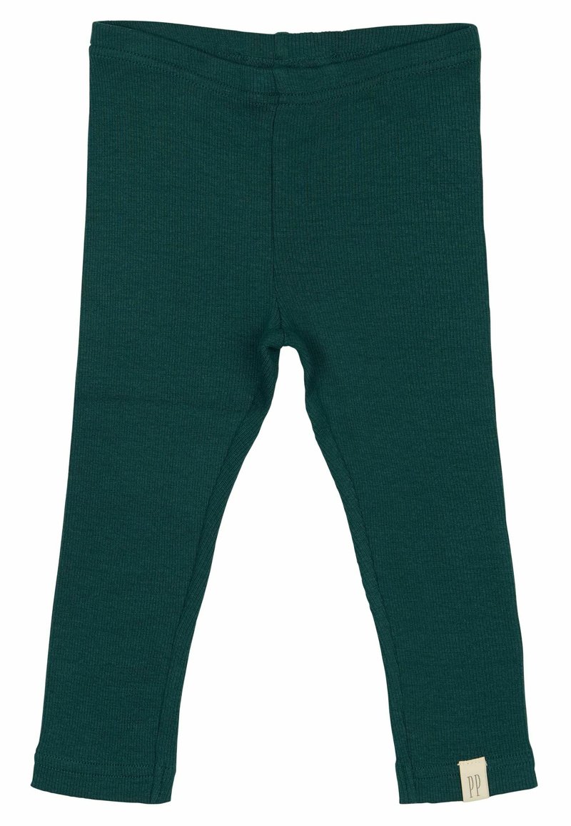 Mėlynos šonkaitytos leggingai su minkšta tekstūra, elastinga juosta ir mažuoju žymekliu ant iškirpimo. Sukurti patogumui ir laisvai judėjimo.