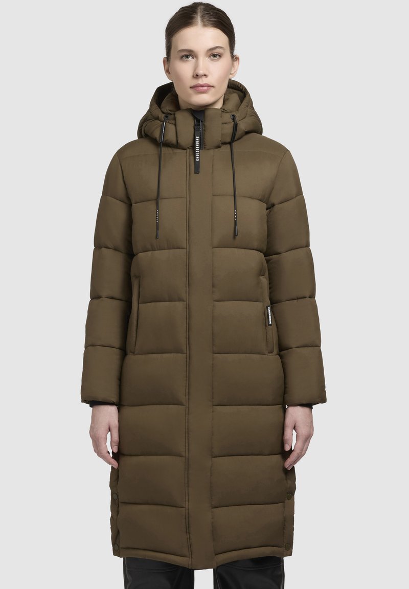 khujo JULINA MATT - Winter coat - khaki