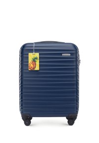 WITTCHEN SMALL SUITCASE WITH LUGGAGE TAG FROM ABS - Valise à roulettes - dark blue