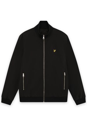 Lyle & Scott, WADDED FUNNEL NECK JACKET - Яке бомбър - jet black