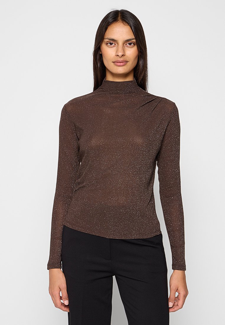 Mexx Longsleeve donkerbruin