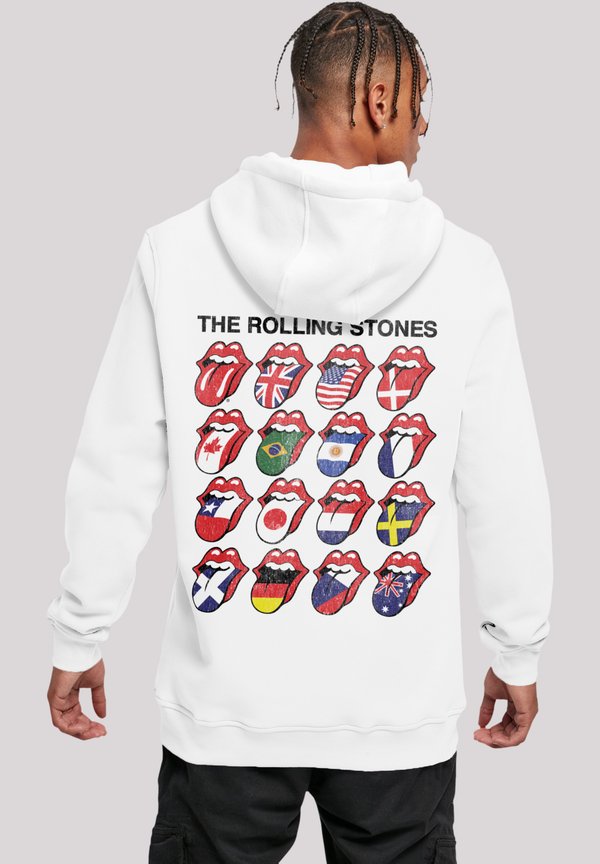 THE ROLLING STONES VOODOO LOUNGE TONGUES - Kapuzenpullover - weiß