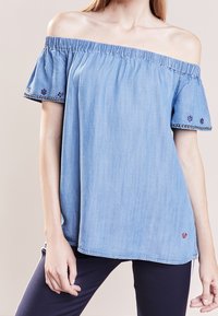 True Religion Blůza - blue denim
