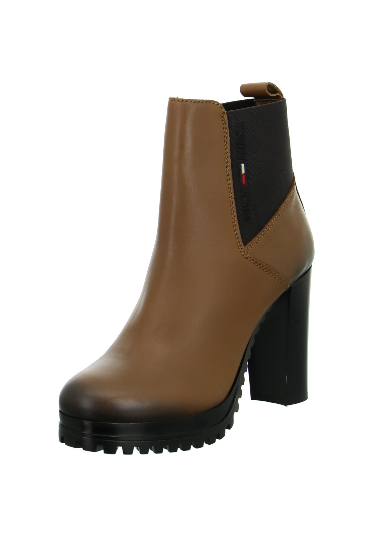 Tommy Hilfiger ESSENTIALS HIGH HEEL B - Korte laarzen - braun/bruin -  Zalando.nl