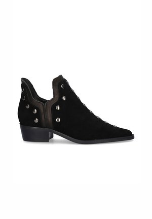 MILAN - Botines camperos - black