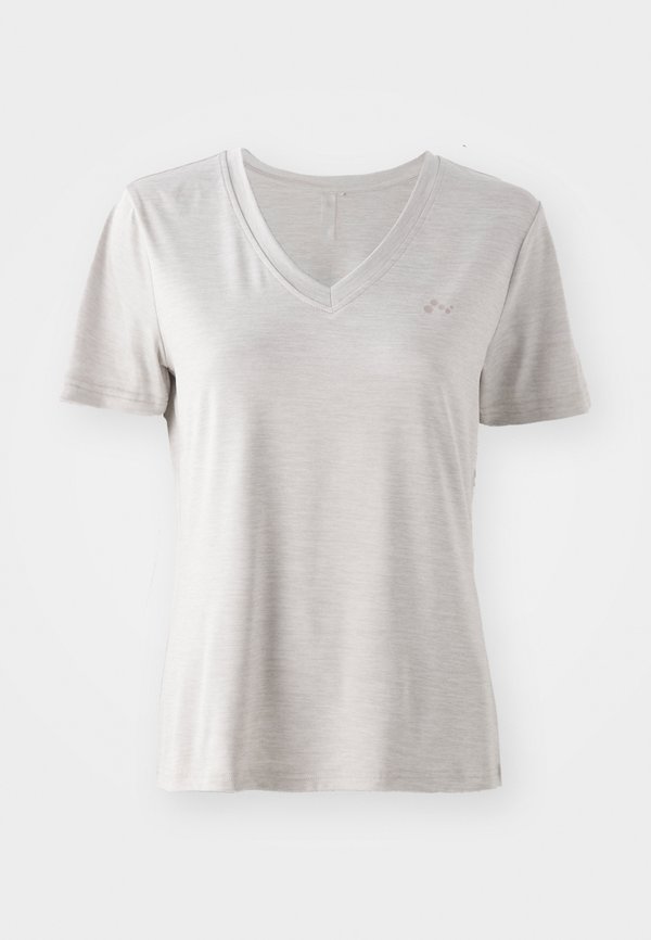 ONPCORE LIFE TEE  - Basic T-shirt - nacreous cloud melange4