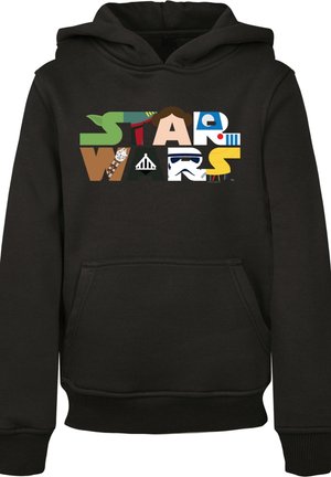 STAR WARS CHARACTER LOGO - Jersey con capucha - black