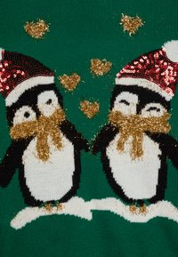 ONLY GIRLS KOGXMAS HAPPY - Strickpullover - green jacket