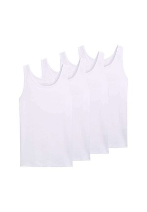 IM 4 PACK - Unterhemd/-shirt - white light solid