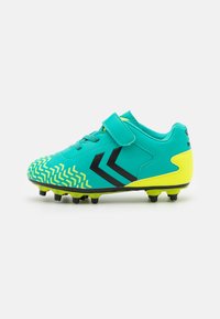 Não selecionado, turquise/solar yellow