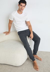 Björn Borg CORE LOUNGEWEAR PANTS - Donji dio pidžame - dark grey melange