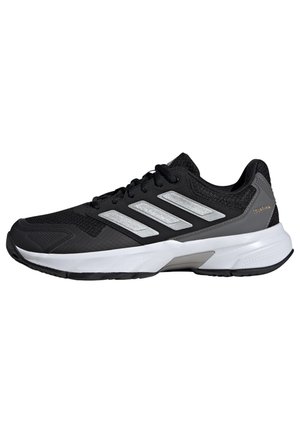 COURTJAM CONTROL 3 TENNIS - Training shoe - core black   silver metallic   grey four