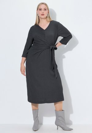 Jurk - medium mottled grey