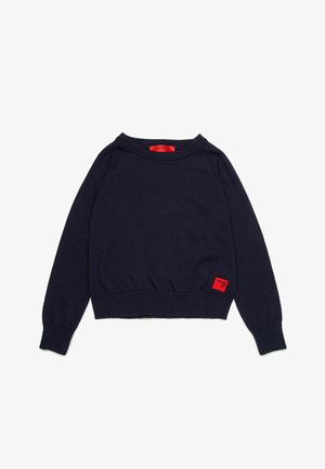 MAX&Co., LOGO - Felpa - blu
