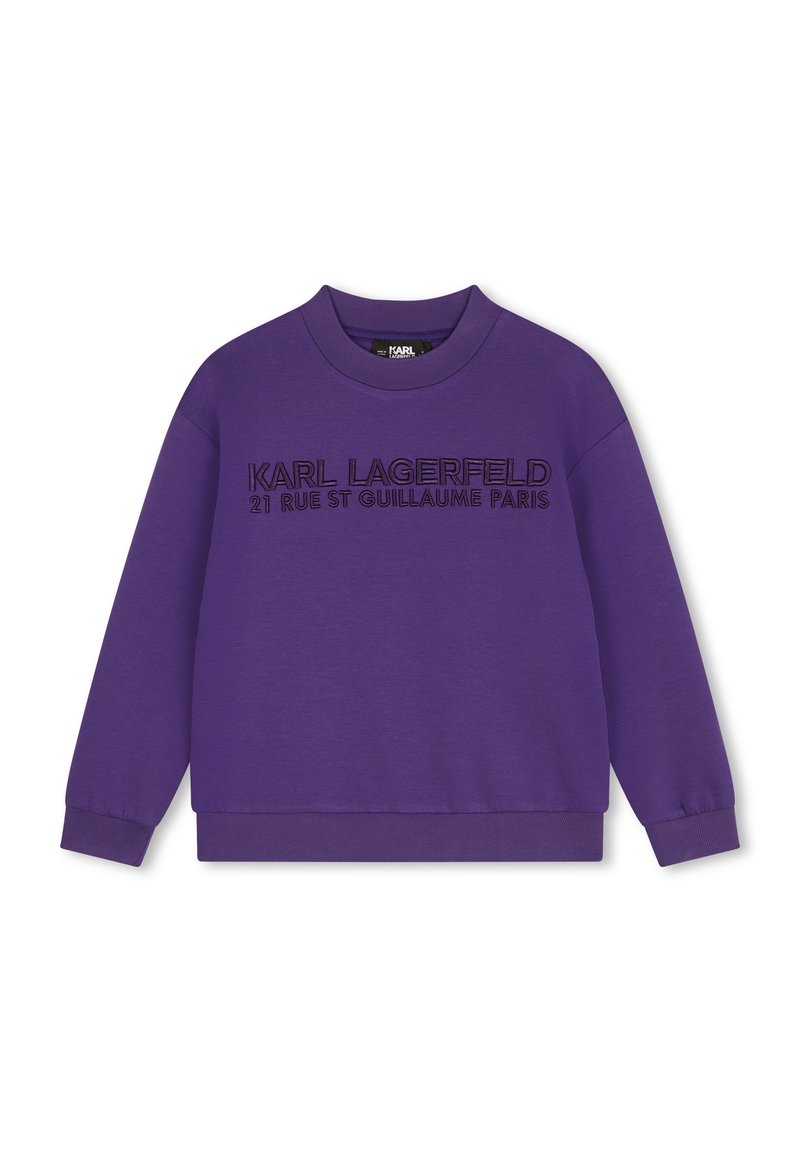 KARL LAGERFELD KIDS Sweater paars KARL LAGERFELD KIDS Sweater paars