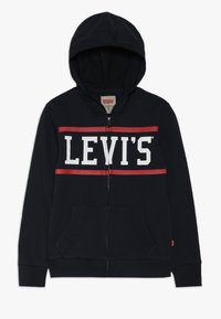 Levi's® WAISTCOAT - Tröja med dragkedja - navy