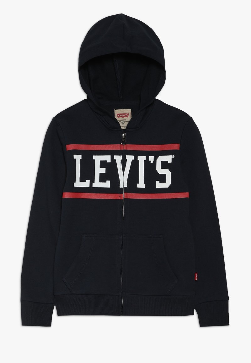 Levi's® WAISTCOAT - Tröja med dragkedja - navy