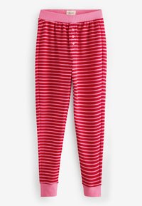 Next REGULAR FIT - WAFFLE LONG SLEEVE SET - Pyjama - red pink stripe
