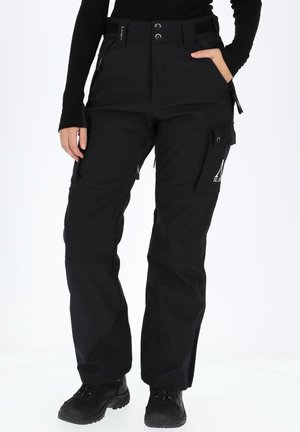 COLORADO SOFTSHELL CARGO PANTS W - Cargohose - black