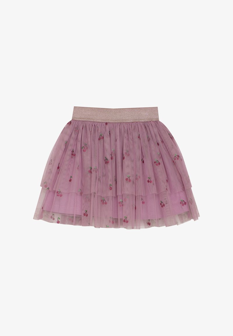 Minymo Pleated skirt - mauve orchid
