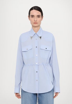 Rabanne Bluza z gumbi - tartan/blue/yellow