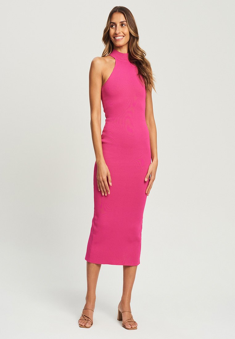 TUSSAH CASSIE Shift dress hot pink/light pink Zalando.ie