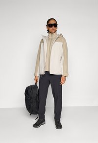 Jack Wolfskin WILD PLACES 3IN1 - Outdoor jacket - pale sand