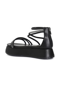 CAFèNOIR Sandalias con plataforma - black