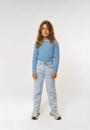 The New MOORE TEE - Pulover - campanula striped