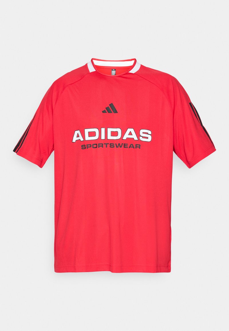 adidas Sportswear T-shirt print rood adidas Sportswear T-shirt print rood