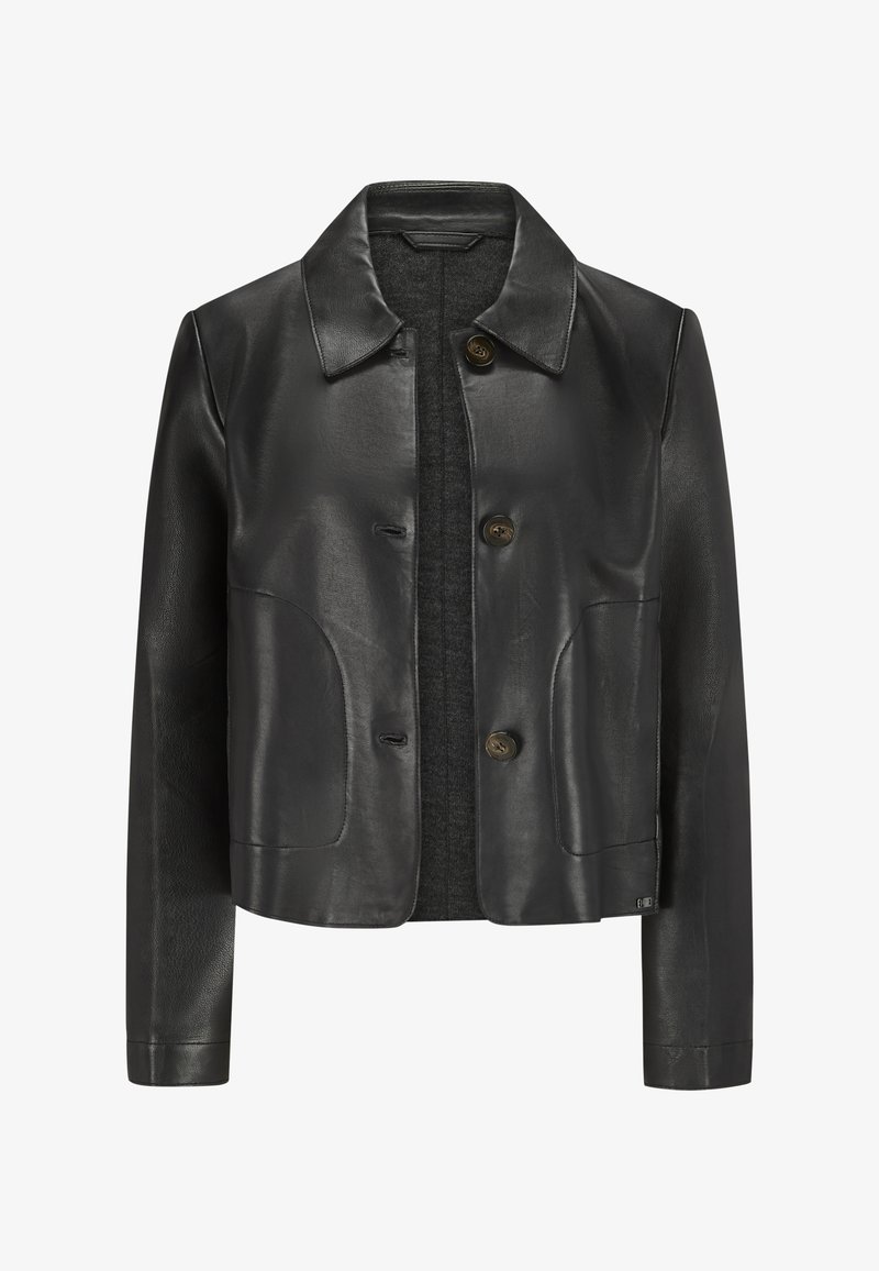 Milestone MSLUNA - Lederjacke - schwarz