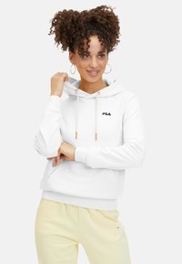 Fila BRUCHSAL REGUAL - Jersey con capucha - bright white