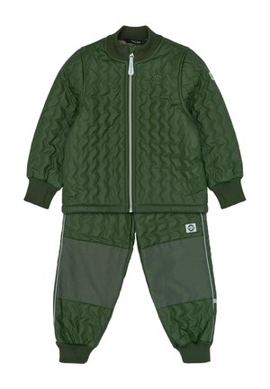 mikk-line, DUVET SET W. FLEECE. - Леко яке - kombu green