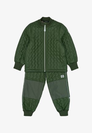 mikk-line, DUVET SET W. FLEECE. - Леко яке - kombu green