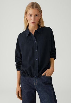 Overhemdblouse - coal blue