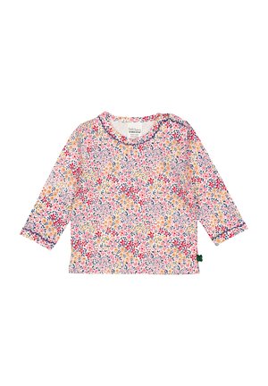 Longsleeve - almond papaya navy