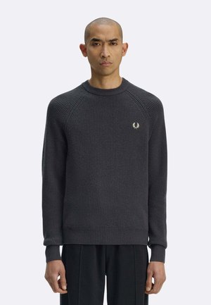 GIROCOLLO CON MANICHE RAGLAN  - Maglione - grigio