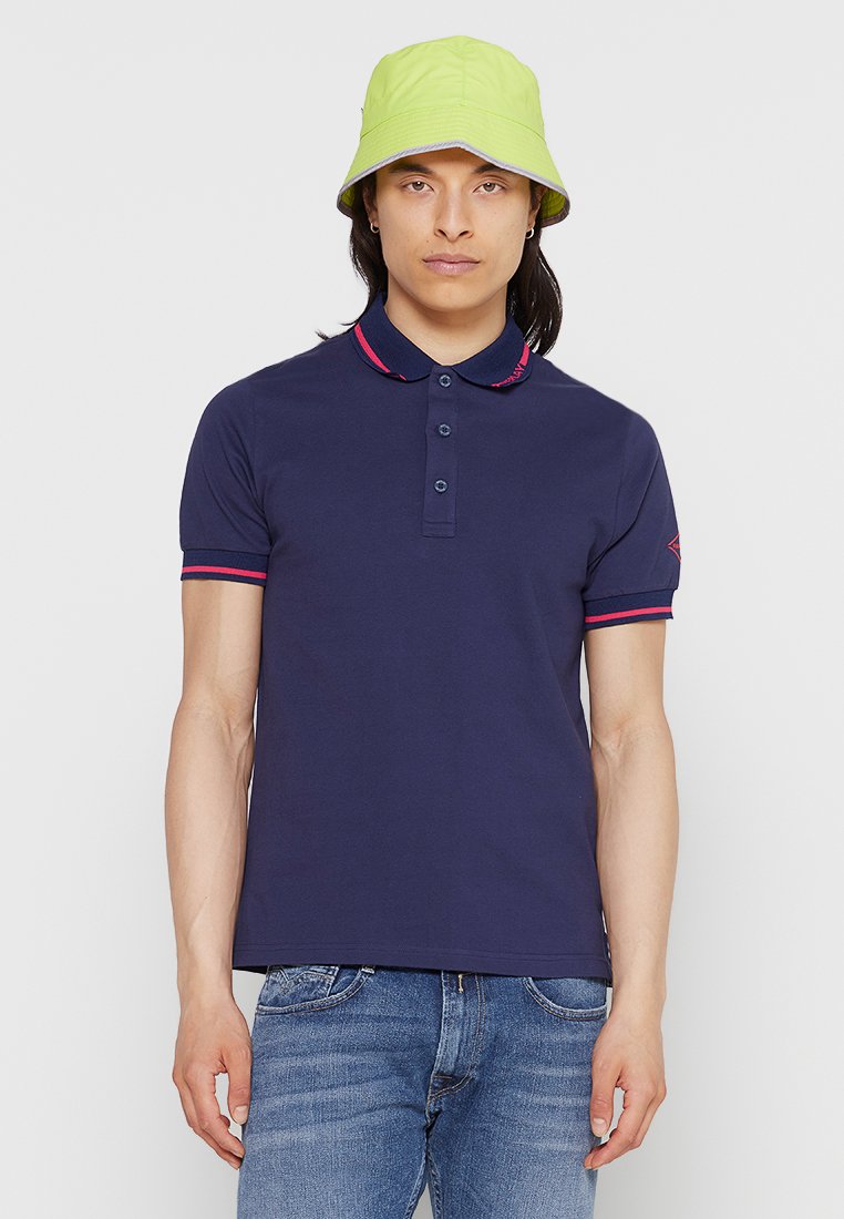 Replay Poloshirt donkerblauw