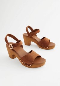 Next Korolliset sandaalit - tan brown