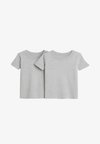 2PK HEATGEN - T-shirt basique - grey marl