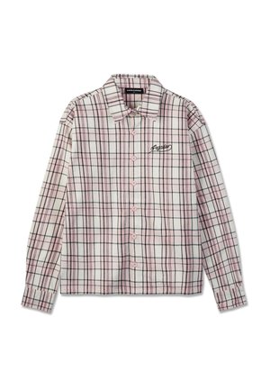 Pegador, SOGLIO OVERSIZED FLANNEL SHIRT - Hemd - pink